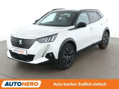 Gebraucht Peugeot e-2008 GT 100 kW (136 PS) 2021 Weiß SUV