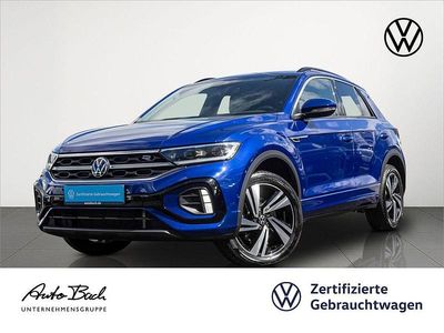 Begagnad VW T-Roc R-line 190 HK (139 kW) 2023 Blå SUV