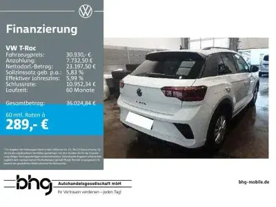 Occasion VW T-Roc R-line 150 ch (110 kW) 2025 Blanc SUV