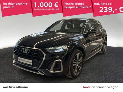 Gebraucht Audi Q5 S-Line 286 PS (210 kW) 2022 0e mythosschwarz metallic (metallic) SUV