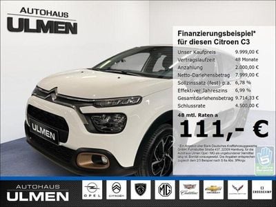 Second-hand Citroën C3 Touch 82 CP (60 kW) 2023 Alb Hatchback
