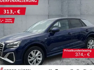 Brugt Audi Q2 S-Line 150 HK (110 kW) 2021 Blå SUV