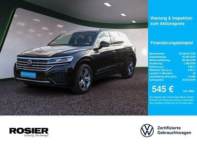 Gebraucht VW Touareg R-line 231 PS (169 kW) 2023 Schwarz / grenadillschwarz SUV