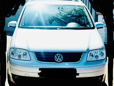 Gebraucht VW Touran 116 PS (85 kW) 2004 Silber Van / Kleinbus