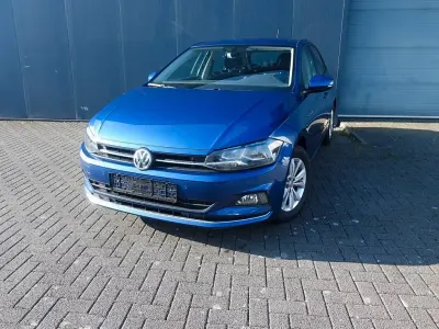 Gebraucht VW Polo Highline 116 PS (85 kW) 2018 Blau Kleinwagen
