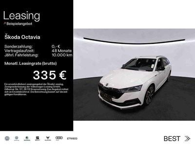 Second-hand Skoda Octavia SportLine 150 CP (110 kW) 2023 Alb Break