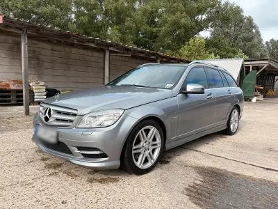 Gebraucht Mercedes C350 AMG line 231 PS (169 kW) 2010 Silber Kombi