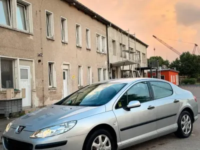 Gebraucht Peugeot 407 116 PS (85 kW) 2005 Silber Limousine