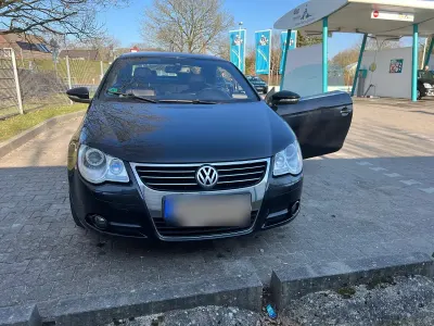 Gebraucht VW Eos 200 PS (147 kW) 2009 Schwarz Cabrio