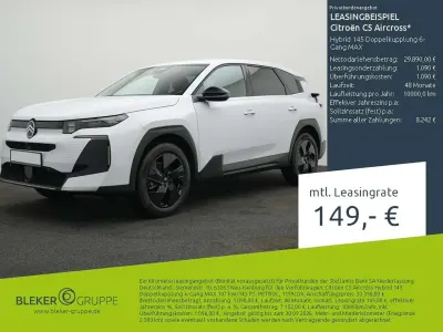 Neu Citroën C5 Aircross 145 PS (106 kW) 2026 Weiß SUV