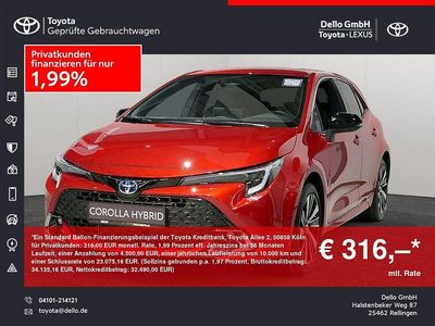 Neu Toyota Corolla 178 PS (130 kW) 2025 Rot Limousine