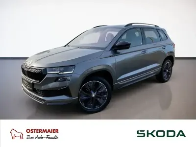 Gebraucht Skoda Karoq SportLine 150 PS (110 kW) 2025 Graphitegrau SUV