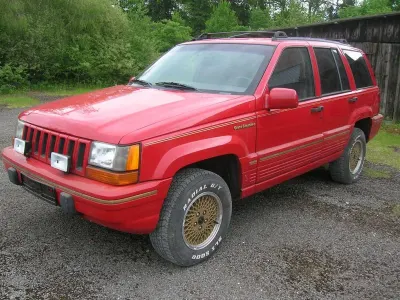 Gebraucht Jeep Grand Cherokee Limited 185 PS (136 kW) 1993 Rot SUV