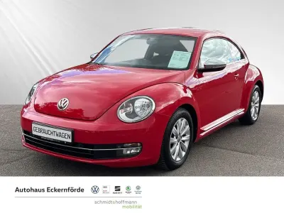 Gebraucht VW Beetle Design 105 PS (77 kW) 2015 Rot Kleinwagen