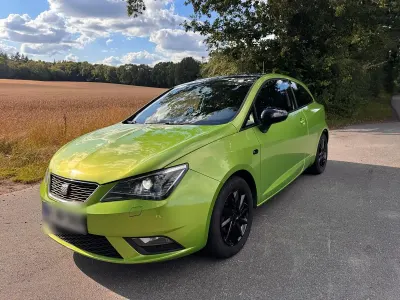 Gebraucht Seat Ibiza 69 PS (50 kW) 2012 Grün Coupé