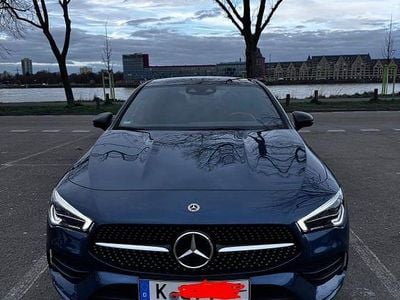 Gebraucht Mercedes CLA250 AMG line 224 PS (164 kW) 2022 Blau Limousine
