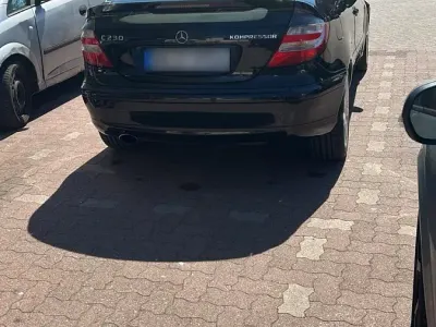 Usata Mercedes C230 193 CV (141 kW) 2004 Nero Coupé