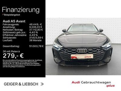 Gebraucht Audi A5 Sport 204 PS (150 kW) 2025 Mythosschwarz metallic Kombi