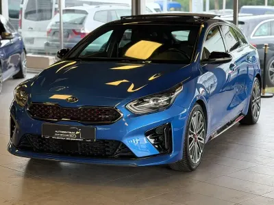 Gebraucht Kia Ceed Sport 204 PS (150 kW) 2019 Blau Kleinwagen