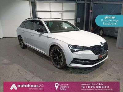 Gebraucht Skoda Superb SportLine 200 PS (147 kW) 2022 Weiß Kombi