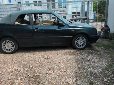 Gebraucht VW Golf Cabriolet 90 PS (66 kW) 1997 Grün Cabrio