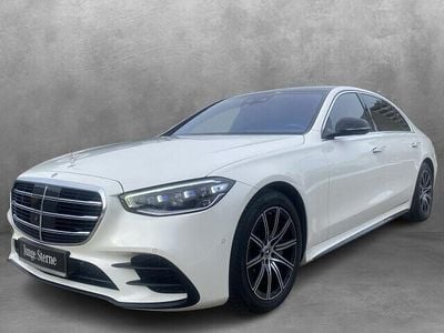 Gebraucht Mercedes S400 AMG line 330 PS (242 kW) 2021 Designo diamantweiß bright Limousine