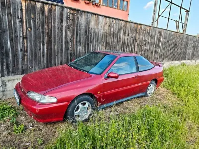 Gebraucht Hyundai S-Coupe 88 PS (64 kW) 1996 Rot Coupé