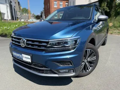 Gebraucht VW Tiguan Allspace Highline 150 PS (110 kW) 2019 Blau SUV