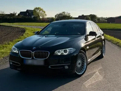 Gebraucht BMW 528 Luxury Line 245 PS (180 kW) 2014 Schwarz Limousine