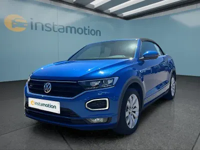 Gebraucht VW T-Roc Cabriolet 150 PS (110 kW) 2020 Blau Cabrio
