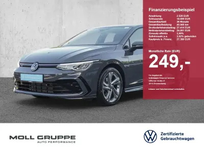Gebraucht VW Golf VIII R-line 150 PS (110 kW) 2024 Delfingrau (metallic) Limousine