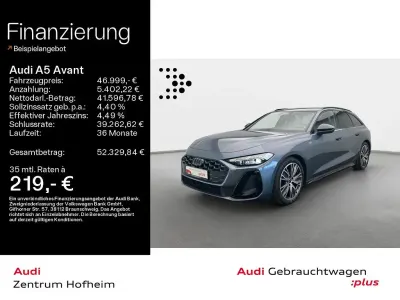 Gebraucht Audi A5 S-Line 204 PS (150 kW) 2025 Horizontblau metallic Kombi