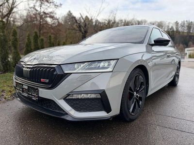 Gebraucht Skoda Octavia RS 200 PS (147 kW) 2021 Seda steel/steel grau Kombi