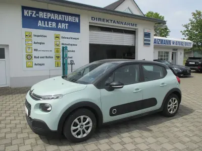 Gebraucht Citroën C3 Feel 82 PS (60 kW) 2017 Grün Limousine