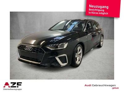 Schwarz Gebraucht 2022 Audi A4 S-Line Kombi | 30.890 € (Guter Preis)