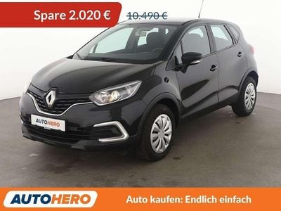 Gebraucht Renault Captur Life 90 PS (66 kW) 2018 Schwarz SUV