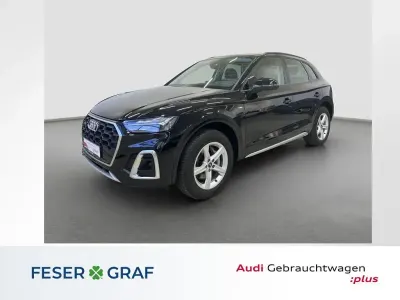 Gebraucht Audi Q5 S-Line 299 PS (219 kW) 2023 Mythosschwarz metallic SUV