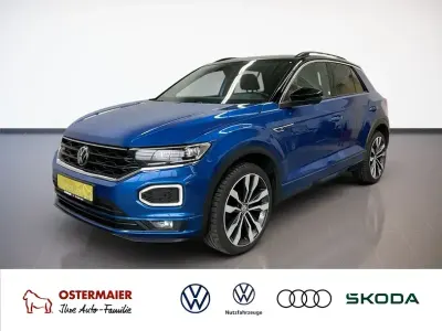 Usata VW T-Roc R-line 190 CV (139 kW) 2020 Blu SUV