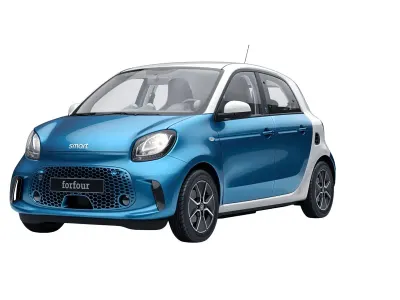 Gebraucht Smart ForFour Electric Drive 60 kW (82 PS) 2021 Blau Limousine