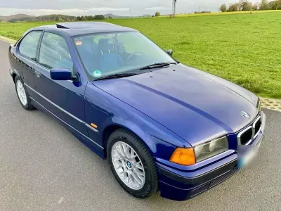 Gebraucht BMW 316 100 PS (73 kW) 1996 Blau Coupé