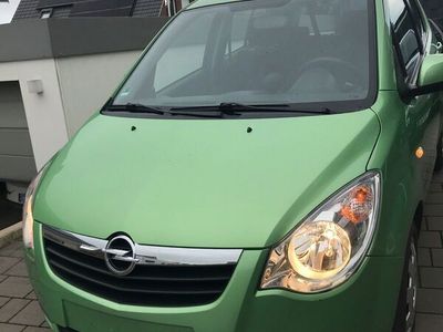 gebraucht Opel Agila in ,,Zitronengras ,, nur 43.000 km ,,Top,,