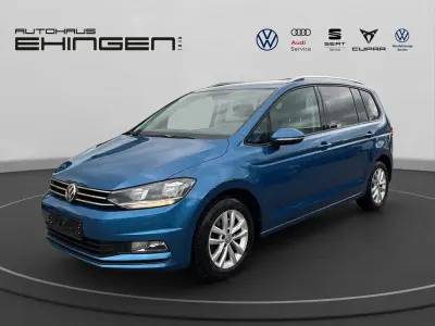Usata VW Touran Comfortline 150 CV (110 kW) 2017 Blu Monovolume