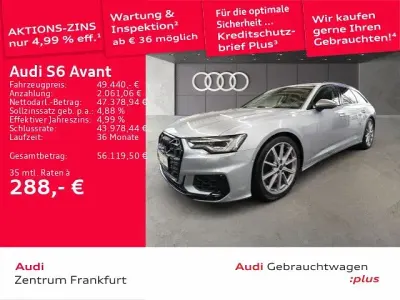 Usata Audi S6 Ambiente 344 CV (253 kW) 2024 Argento Station wagon