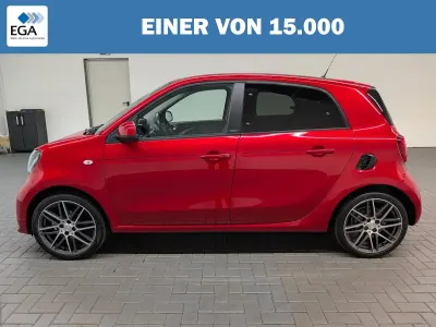 Gebraucht Smart ForFour Brabus 109 PS (80 kW) 2019 Rot metallic Kleinwagen
