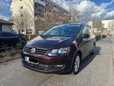 Gebraucht VW Sharan Highline 150 PS (110 kW) 2016 Rot Van / Kleinbus