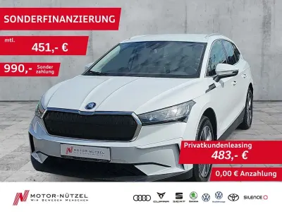 Gebraucht Skoda Enyaq iV Loft 150 kW (204 PS) 2021 Moonweiss metallic SUV