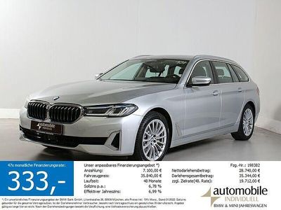 Gebraucht BMW 530 Luxury Line 252 PS (185 kW) 2020 Silber Kombi