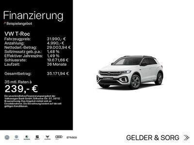 Usata VW T-Roc R-line 150 CV (110 kW) 2025 Bianco SUV