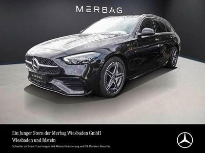 Gebraucht Mercedes C300 AMG line 288 PS (211 kW) 2023 Obsidianschwarz Kombi