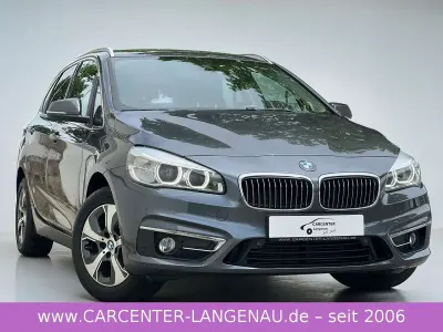 Gebraucht BMW 220 Active Tourer Luxury Line 190 PS (139 kW) 2017 Grau Van / Kleinbus